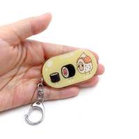 Cadeaux promotionnels publicitaires, porte-clés en plastique acrylique durable, imprimés sur mesure, couleur personnalisée, haute qualité, à suspendre