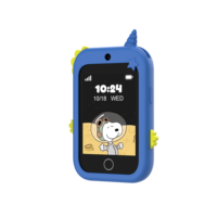 Teléfono Inteligente 4G para Niños con Videollamadas, Ranura para Tarjeta SIM, SOS, WIFI+LBS, Control Parental, Resistente al Agua