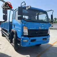 Camion léger HOWO 4x2 neuf, Sinotruk, 160 CV, 8-10 tonnes, plateau plat, caisse de chargement de 4,2 m