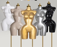 Mannequin demi-corps en fibre de verre pour présentation de sous-vêtements et bikinis féminins