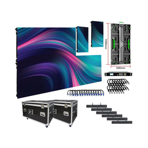 TOPLED P4.81 schermo di visualizzazione a Led per interni esterni pubblicità commerciale cartello pannello per il noleggio grande palco assemblare - Product Image 1