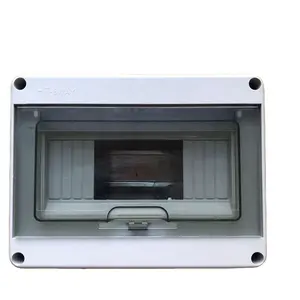 HT series ip65 8 way waterproof outdoor plastic electrical power mcb distribution board