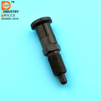 Pin Plunger Pegas Oksida Hitam M8, Pin Indeks Pegas, Pin Plunger Pegas Tombol, Pin Plunger Pegas Baja Pengunci Otomatis