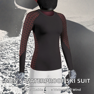Combinaison de ski professionnelle sur mesure pour femme, imperméable, respirante, avec fermetures éclair, coutures entièrement thermosoudées, coupe-vent -Tex pour grandes tailles - Product Image 2