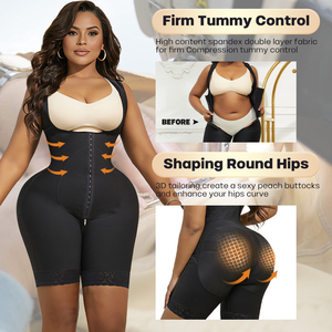 Custom Plus Size <strong>Shapewear</strong> Set Post Op Surgery High Compression Garment Bbl Stage 2 Fajas Moldeadoras Para Mujer - Product Image 3
