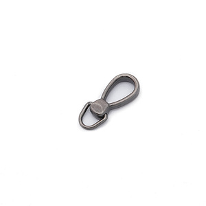 Tirador Metálico Grande en Forma de Ocho, de Aleación de Zinc Plateada, Moderno y Sencillo, para Accesorios de Ropa y Bolsos - Product Image 2