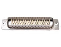 Connecteur industriel DB37 DB50 D-SUB à souder, 37/50 broches, mâle/femelle, avec capot en alliage de zinc pour câble de données