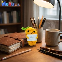 Peluche amigurumi mangue au crochet faite à la main, jouet en peluche pour la décoration de la maison, du bureau ou comme cadeau