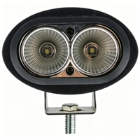 3.8Inch 10W Ellipse LED 6000K Work Light 4D Lens IP68 Waterproof 12-48V 720lm Auxiliary Driving Lamp Offroad Car Truck Forklift