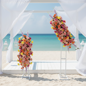 DKB Venta al por Mayor de Decoración y Suministros <span class=keywords><strong>para</strong></span> Bodas, Caminos de Mesa de Flores de Primera Calidad, Arreglo de Flores de Seda <span class=keywords><strong>para</strong></span> Decoración de Bodas - Product Image 1