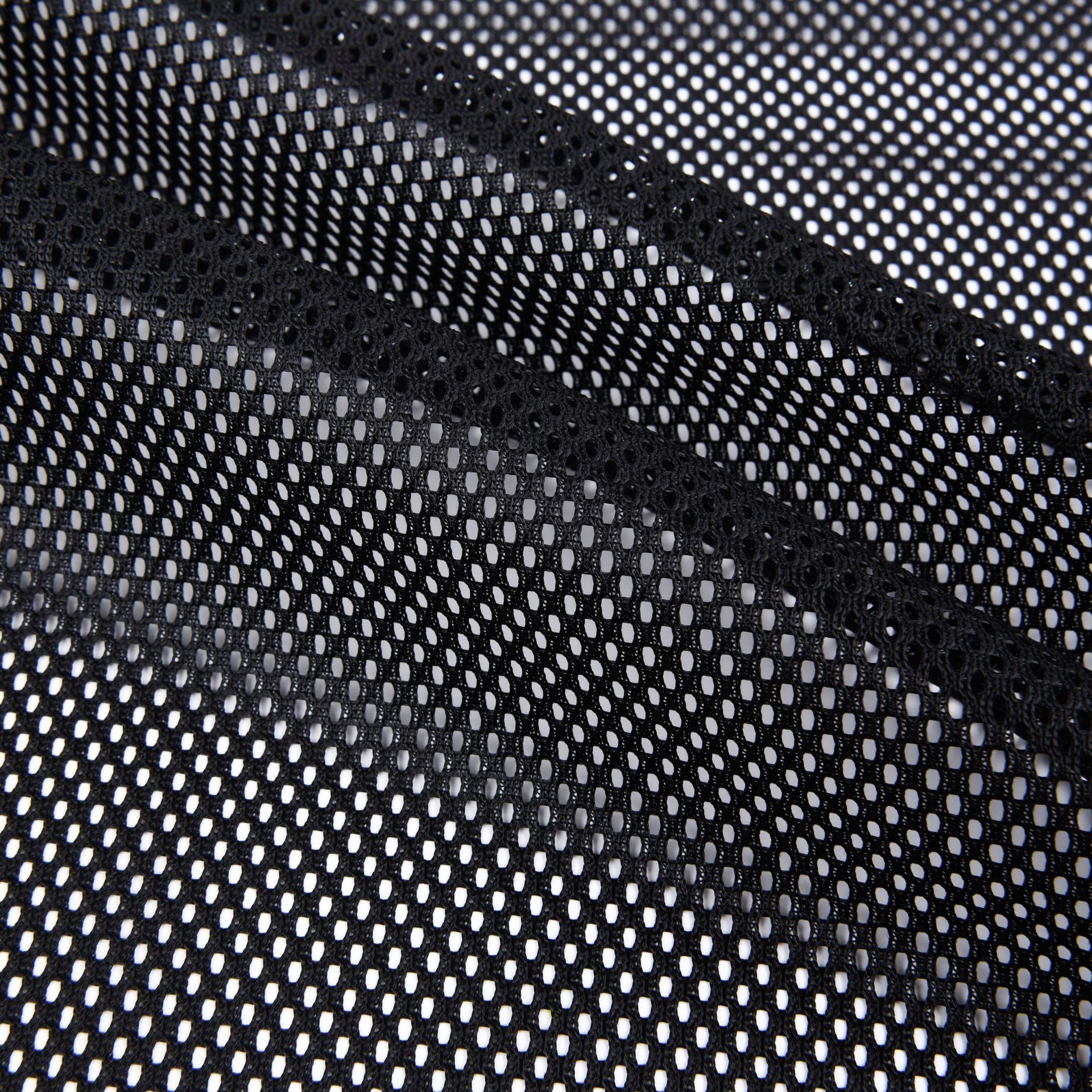 100% Poly Thick Knitted Black Mesh Fabrics for Chair Cover