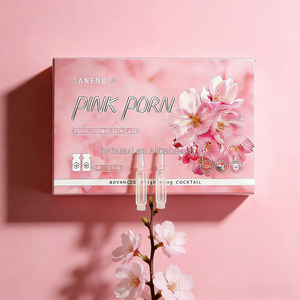 Ampollas Profesionales para el Cuidado de la Piel SANENDI PINK |   5 ml x 10 viales |   Fórmula Iluminadora e Hidratante para un Aspecto Juvenil y Radiante - Product Image 2