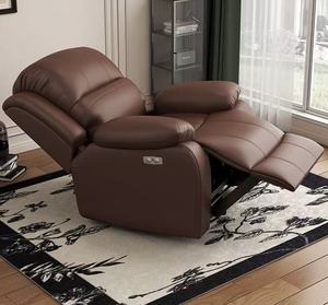 Canapé multifonctionnel moderne en cuir PU - <span class=keywords><strong>Fauteuil</strong></span> pivotant convertible électrique pour <span class=keywords><strong>salon</strong></span> - Pour une personne - Product Image 2
