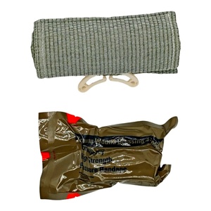 Bandage de compression <span class=keywords><strong>israélien</strong></span> vert tactique - <span class=keywords><strong>Pansement</strong></span> stérile en coton, nylon et polyester avec pochette d'urgence - Product Image 5