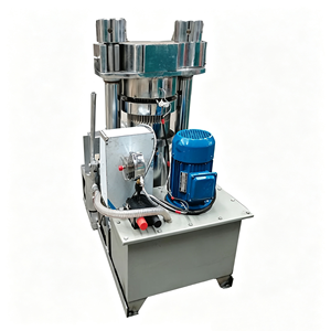 Presse <span class=keywords><strong>à</strong></span> huile d'olive hydraulique <span class=keywords><strong>à</strong></span> froid 40 kg/h pour huile de cuisson usagée, fabriquée en Chine, idéale pour les moulinets individuels et la vente au détail - Product Image 5