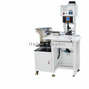 2T automatic vibrate plate feeding terminal crimping machine semi automatic cable wire loose terminal assembly tool