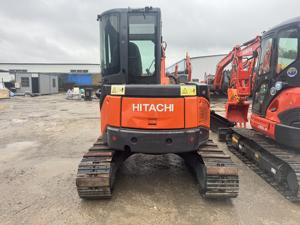 Mini-excavatrice hydraulique Hitachi ZX55U d'occasion, d'origine japonaise, 5,5 tonnes, avec moteur, boîte de vitesses, pompe, PLC, garantie 1 an - Product Image 6