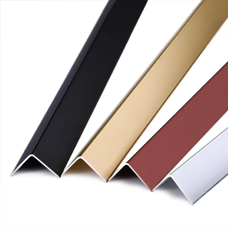 High Quality L Shape Profile Floor Ceramic Corner Edge Protector Strip Metal Angle Guard Aluminum Tile Trim