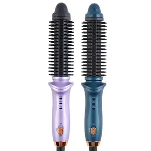 Fabricante Ceramic Glaze Multi-funcional Hot Air Comb Hair Curler Alisador de cabelo molhado e seco para doméstico