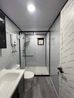 Casa Contenedor Expandible de 30 pies con Dos Dormitorios, Baño, Piso de PVC y Ventanas de Aluminio