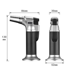 Yiwu Qianxun Venta caliente inserto de lujo Turbo antorcha mejor logotipo hecho a medida a prueba de viento encendedor de cigarros - Product Image 5