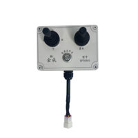 Canon à eau électrique en alliage d'aluminium, portée 180 m, 360° °   Rotation CC 12V/24V 2.0MPa