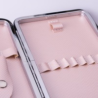 Kit de Manucure et Pédicure Professionnel Portable en Acier Inoxydable Arc-en-ciel 15 Pièces Qualité Supérieure Marque Blanche Export B2B