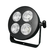 Projecteur LED COB plat à quatre yeux, modèle privé, blanc chaud, contrôle DMX512/sonore, Ra90, pour théâtre, réunion, studio