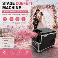 Machine à confettis électrique Cyclone 1500W |   Lanceur de papier haute puissance pour événements en direct