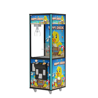 Machine à griffes de boutique Mini machine à griffes de petit ménage unique avec accepteur de billets à vendre machine de jeu à griffes