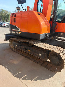 Mini pelle sur chenilles Doosan DX75 d'occasion originale hydraulique en Chine avec des composants de roulement central - Product Image 2
