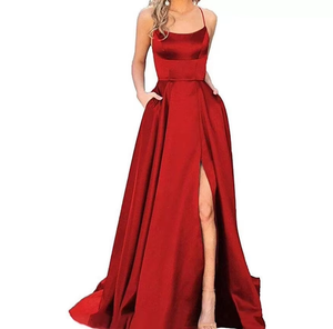 Женское платье с разрезом - Product Image 3