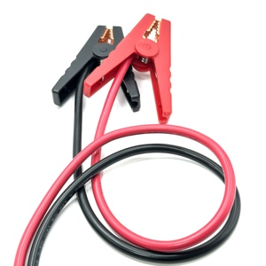 Câbles de démarrage de <span class=keywords><strong>batterie</strong></span> de voiture en cuivre avec pinces crocodiles 12V, résistants à l'abrasion, diamètre 10mm, 3m, câble de sécurité pour booster la <span class=keywords><strong>batterie</strong></span> de voiture - Product Image 3