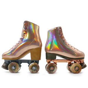 Ensemble de patins à roulettes à Double rangée pour hommes et femmes, Quads, patins à roulettes pour enfants - Product Image 6
