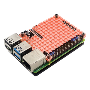 覆盆子<span class=keywords><strong>Pi</strong></span> <span class=keywords><strong>4</strong></span>纯铜散热器金属外壳被动冷却外壳<span class=keywords><strong>4</strong></span>毫米散热器铜外壳适用于覆盆子<span class=keywords><strong>Pi</strong></span> <span class=keywords><strong>4</strong></span>型号B 4B - Product Image 1