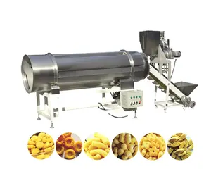 Food extruder corn pop snack machine