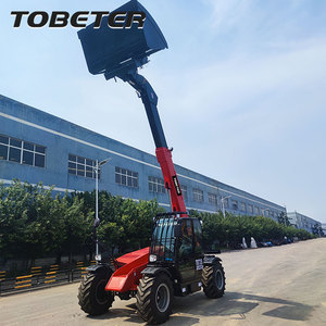 Tobeter Mini Manipulador Telescópico de 3.5t de Dos Secciones con Bomba Hidráulica Doble y Motor Yunnei de 76KW - Product Image 3
