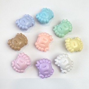 อะคริลิคสีทึบ AB สีรุ้ง มิตต์แครบ วัสดุทำพวงกุญแจห้อยโทรศัพท์ DIY จี้ห้อยประดับ อุปกรณ์เสริม ลูกปัดหลวม ขายส่ง - Product Image 3