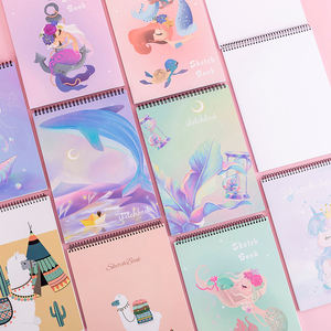 En gros personnalisé A3 A4 A5 art carnet de croquis papier couverture double bobine carnet de croquis pour <span class=keywords><strong>dessin</strong></span> bloc-notes - Product Image 6