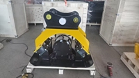 Nouvelle Excavatrice de compactage par vibration hydraulique, Plaque vibrante, Pompe électrique, Moteur, Construction, Agriculture, Industrie