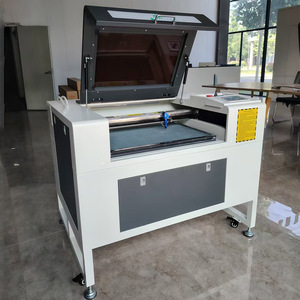 Macchina per Taglio e Incisione <span class=keywords><strong>Laser</strong></span> CO2 Tipo Cabinet 40W/50W/60W/80W/100W con Raffreddamento ad Acqua - Product Image 1
