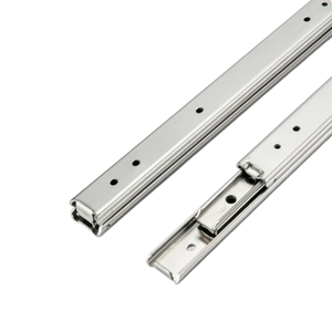 Riel de guía silencioso de montaje lateral SRXY27, riel deslizante <span class=keywords><strong>lineal</strong></span> telescópico de una sola capa IDA77 SRY27 para muebles - Product Image 2