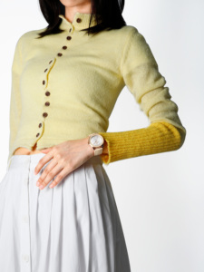 Naviforce 5068 phụ nữ thời trang thạch anh xem không thấm nước nhiều màu sắc món quà thanh lịch đồ trang sức tốt đồng hồ mini - Product Image 4