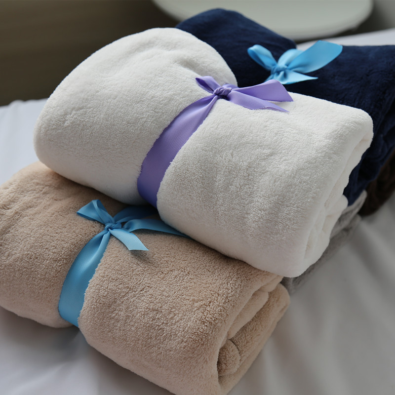Super Soft Throw Blanket Thick Bed
