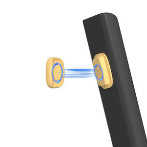 <span class=keywords><strong>Support</strong></span> magnétique en silicone pour télécommande, fixation murale sans perçage avec adhésif puissant pour mur, bureau et carrelage - Product Image 5