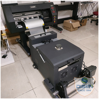 Impresora todo en uno Dtf Pro de Alta Velocidad 30cm ropa Xp600/i3200 Hesds Dtf impresora de inyección de tinta película Pet Industrial Dtf impresora A3