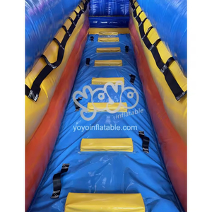 Toboggan aquatique gonflable d'extérieur économique avec piscine, idéal pour parcs aquatiques, vente directe usine - Product Image 6