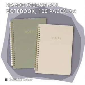 Quaderno Planner con Copertina Rigida e Cucitura a Filo, 50 Fogli 100 <span class=keywords><strong>Pagine</strong></span> a Righe, Copertina in PP, Formato A5 per Lavoro, Scuola e Casa - Product Image 2