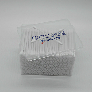 Bubs Coton-tiges à tête large en éponge avec tige en plastique, sûrs pour bébé, pour maquillage - Product Image 3