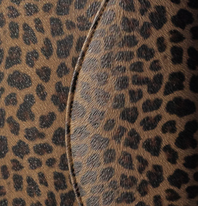 OEM Custom Flower Leopard Print Cover Diary Planner A5 <b>A6</b> Size Leopard PU Durable Leather Loose-leaf <b>Binder</b> Double Line Binding - Product Image 4